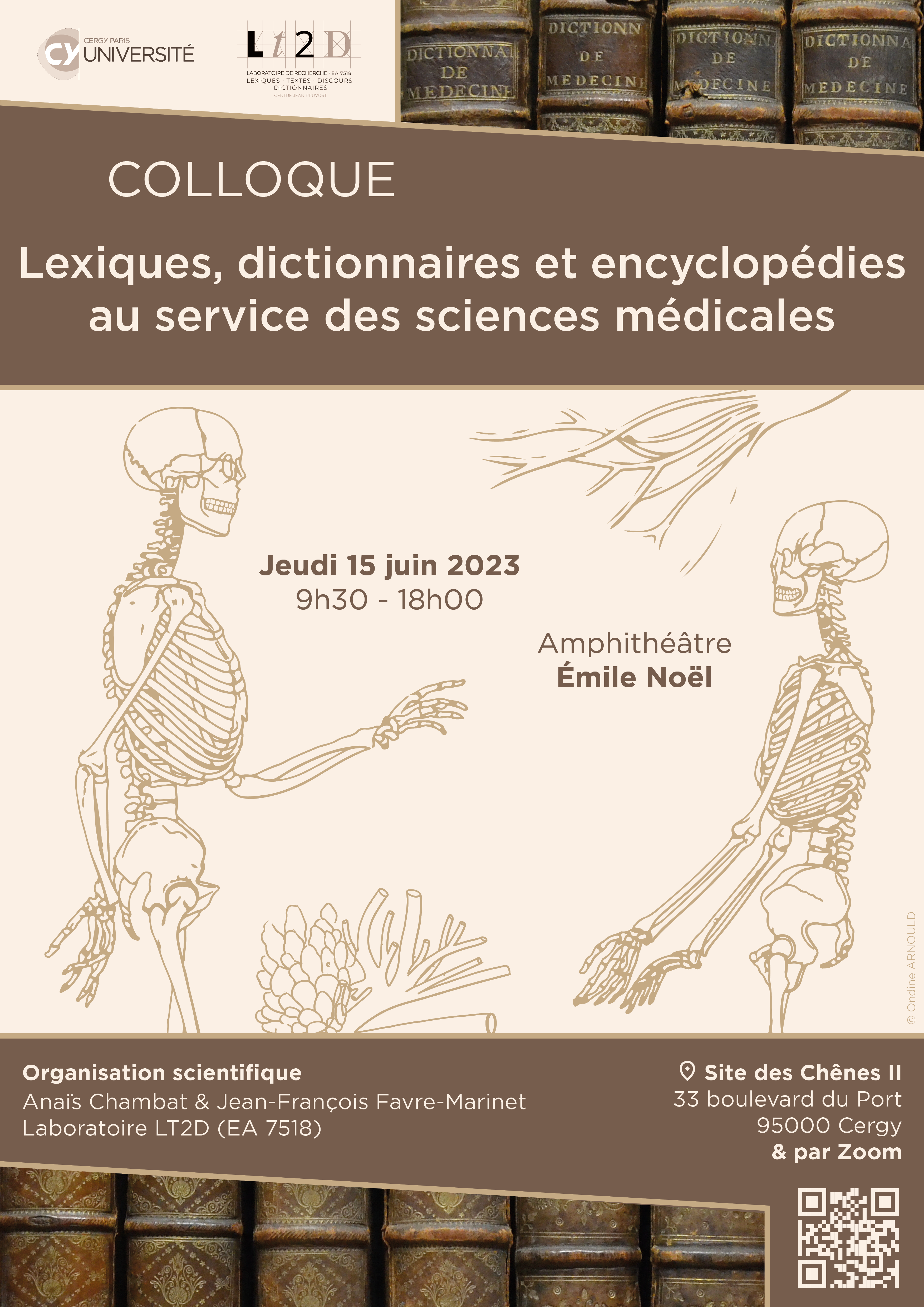 Colloque « Lexiques, dictionnaires et encyclopédies au service des sciences médicales » - 15 juin 2023